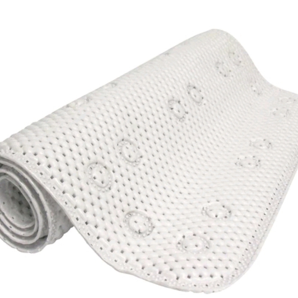 Comfort Bay White Waffle Cushion Tub Mat - Picture 7 of 9